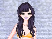 Žaisti Beach Girl Dressup Online Nemokamai