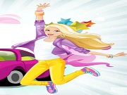 Žaisti Barbie Car Drive Online Nemokamai