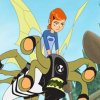 Žaisti Ben 10 spore attack Online Nemokamai