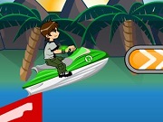 Žaisti Ben10 Jetski Online Nemokamai