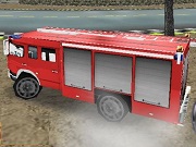 Žaisti Fire Truck Racer 3D Online Nemokamai