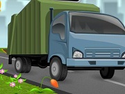 Žaisti Garbage Truck Drive Online Nemokamai