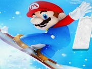 Žaisti Mario Ice Skating Fun Online Nemokamai