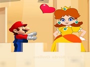 Žaisti Mario Meets Peach Princess Online Nemokamai