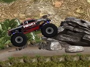 Žaisti Monster Truck Jungle Challenge Online Nemokamai