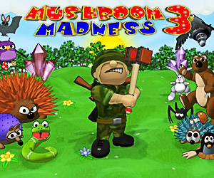 Žaisti Mushroom Madness 3  Online Nemokamai