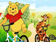 Žaisti Pooh Friendly Race Online Nemokamai