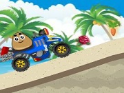 Žaisti Pou Beach Rider Online Nemokamai