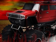 Žaisti Red Hot Monster Truck Online Nemokamai