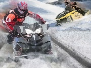 Žaisti Snowmobile Racing Online Nemokamai