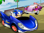 Žaisti Sonic Racing Zone Online Nemokamai