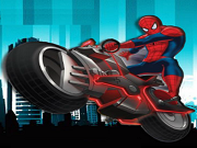 Žaisti Spiderman Super Bike Online Nemokamai