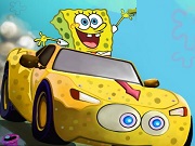 Žaisti SpongeBob SpeedCar Racing Online Nemokamai