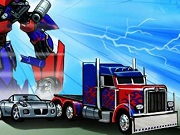 Žaisti Transformers Race Machines Online Nemokamai