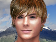 Žaisti Zac Efron Makeover Online Nemokamai